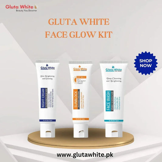 Gluta White Face Glow Kit