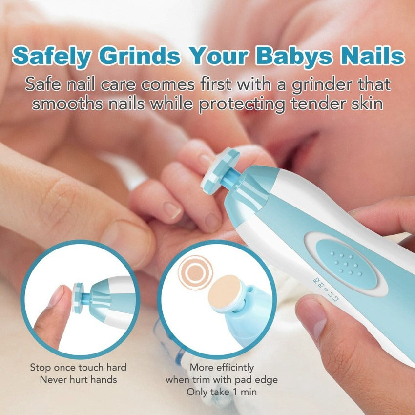 Baby Electric Nail Trimmer Set – Painless & Quiet Grooming