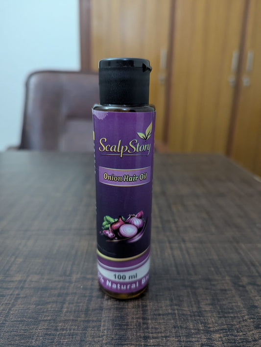 Natural Onion Hair Oil – Hair Strength & Shine