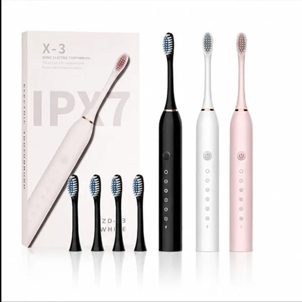 Electric Sonic Toothbrush – Deep Cleaning, Soft Bristles