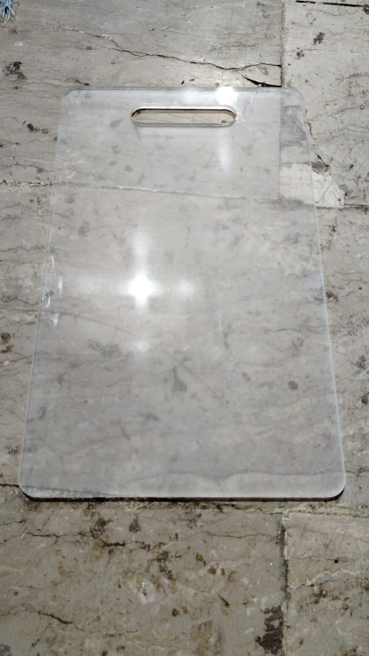Premium Acrylic Cutting Board – Durable Transparent Kitchen Chopping Board for Vegetables, Fruits & Meat