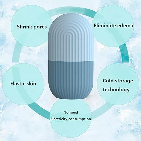 Ice Face Roller Mold – DIY Facial Ice Roller for Skin Care, Cooling & Beauty