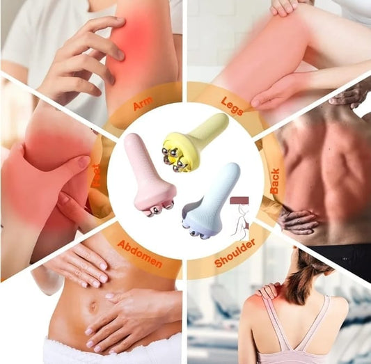 360° Roller Manual Hand Massager – Full Body Massage Ball