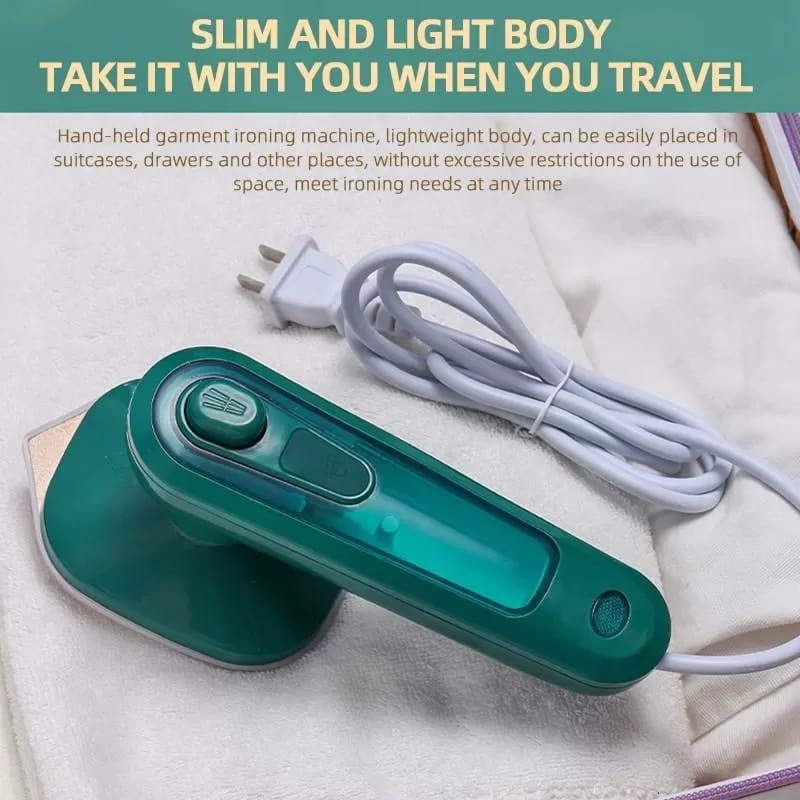 Professional Micro Steam Iron – Portable Dry & Wet Garment Steamer