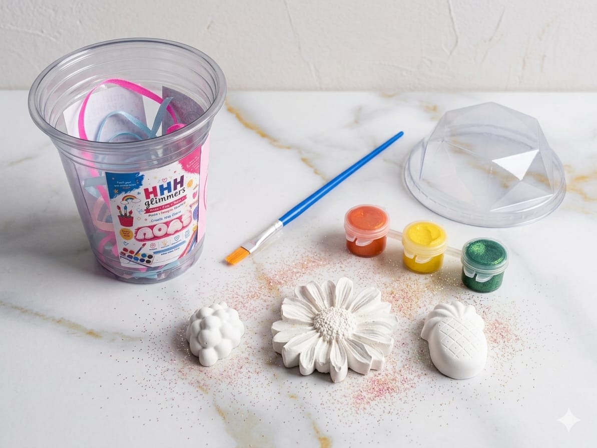 DIY Paint Kit for Kids – Plaster Painting Craft Set
