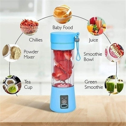 Portable USB Blender – Rechargeable Smoothie & Shake Maker