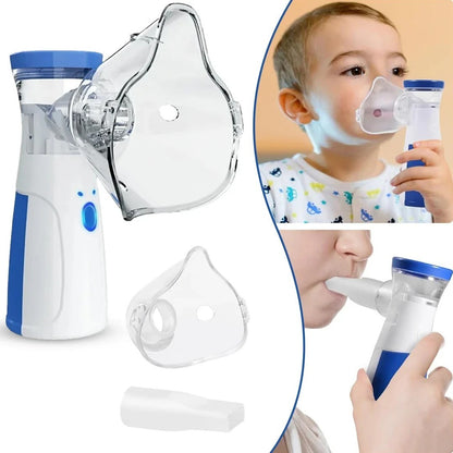 Portable Rechargeable Nebulizer – Mesh Inhaler for Kids & Adults (0.5L)
