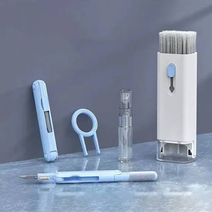7-in-1 Keyboard Cleaning Kit – Multi-Function Cleaner Brush, Earphone Cleaning Pen & Keycap Puller