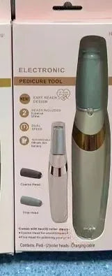 Rechargeable Electric Pedi Foot Filer – Powerful Callus Remover for Cracked Heels & Dead Skin