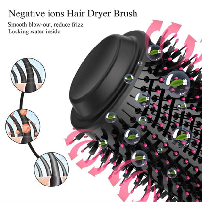 One Step Hot Air Brush – 4 in 1 Hair Dryer, Straightener & Volumizer