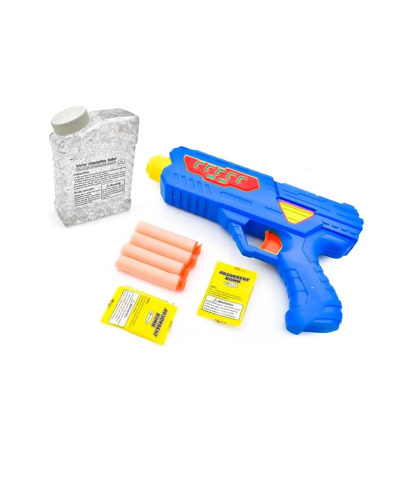Action ToyGun 2‑in‑1 | Soft Dart & Water Ball Shooter | Kids Summer Toy | Safe Non‑Toxic Plastic