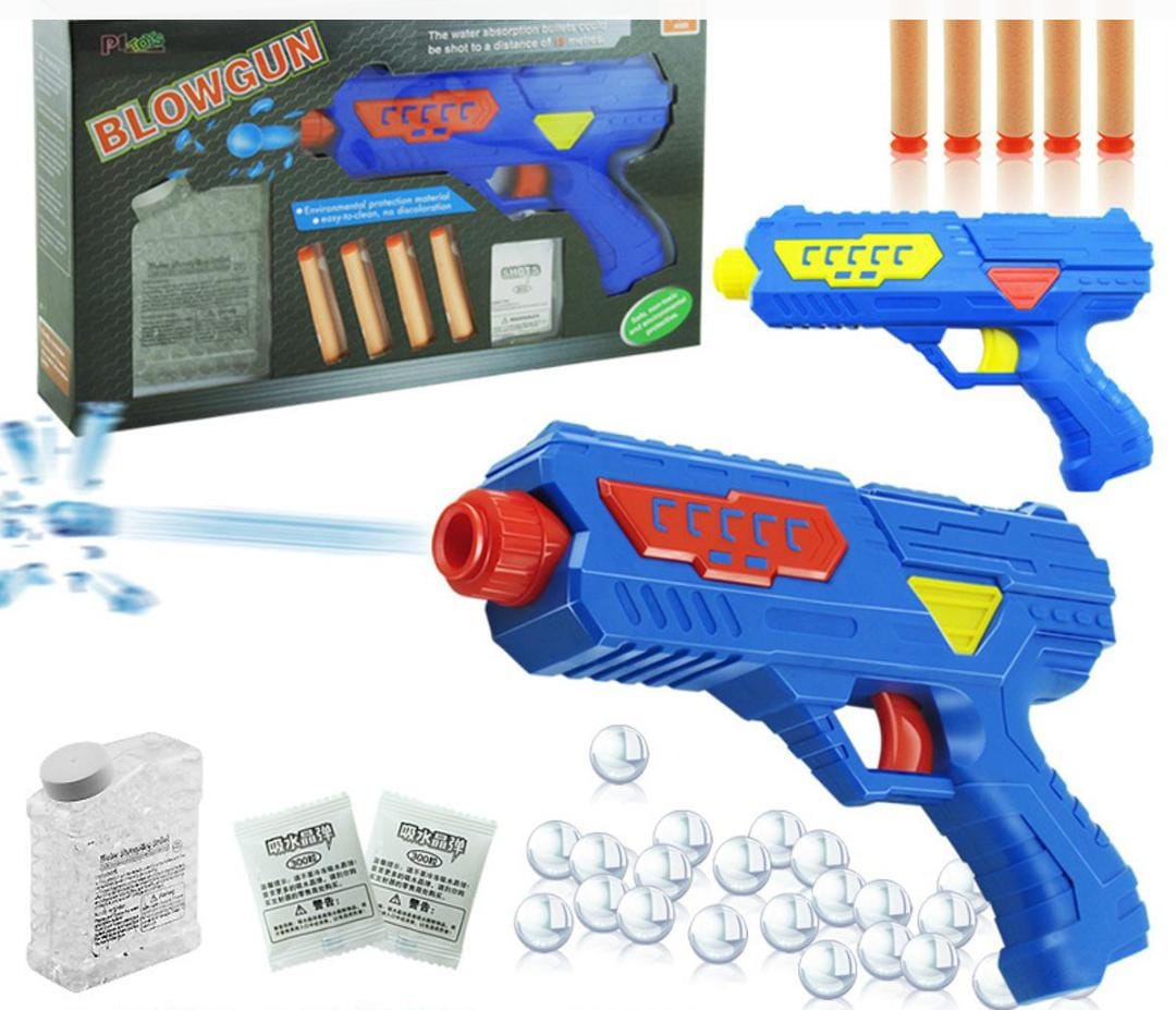 Action ToyGun 2‑in‑1 | Soft Dart & Water Ball Shooter | Kids Summer Toy | Safe Non‑Toxic Plastic
