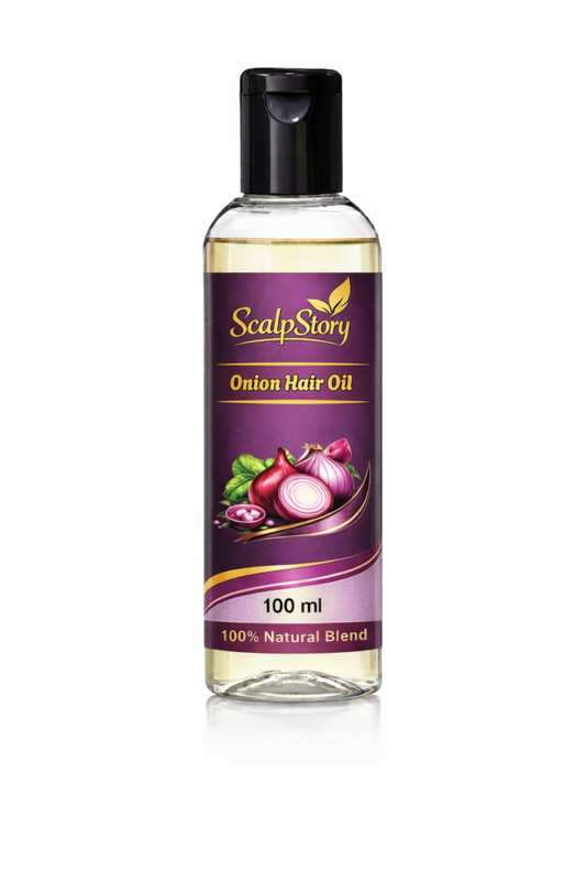 Natural Onion Hair Oil – Hair Strength & Shine