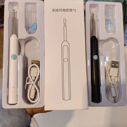 Smart Ear Cleaner with Camera & LED Light – Wireless Ear Wax Removal Kit