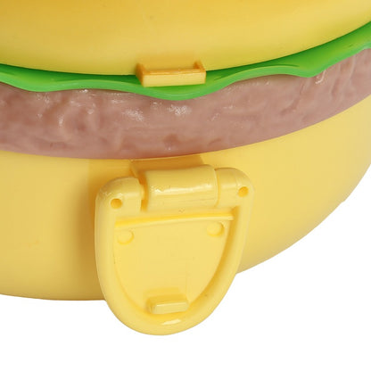 Burger-Shaped Kids Lunch Box – Multi-Layer Food Container