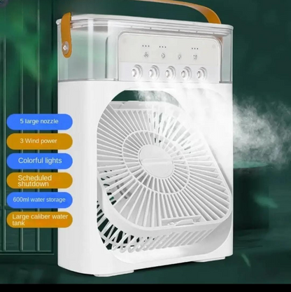 Portable Air Cooler Fan – 3-in-1 Mini AC Desktop Humidifier