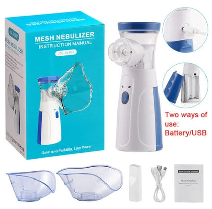 Portable Rechargeable Nebulizer – Mesh Inhaler for Kids & Adults (0.5L)