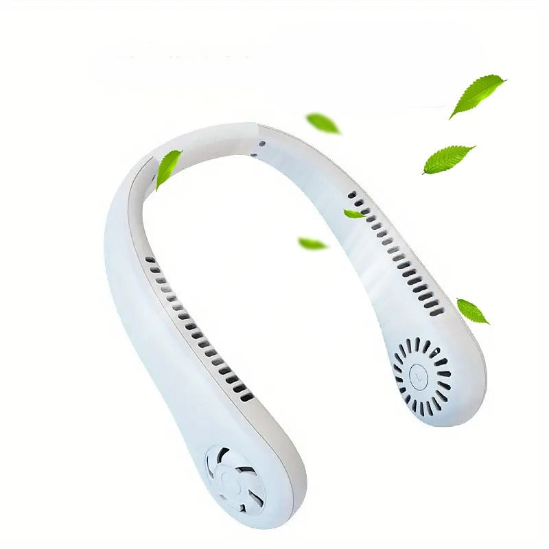 Portable Neck Fan | USB Rechargeable Hands-Free Cooling Fan