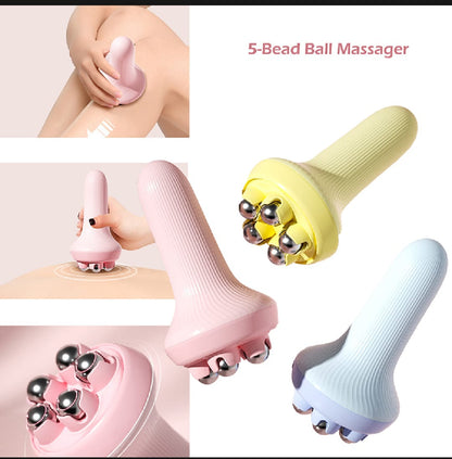360° Roller Manual Hand Massager – Full Body Massage Ball