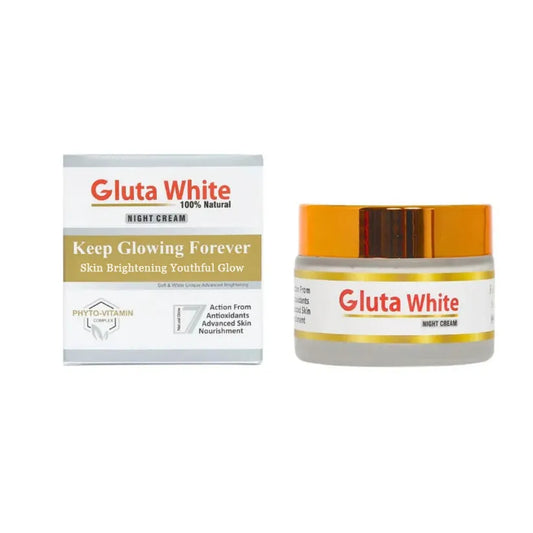 Gluta White Cream For Night Skin Care
